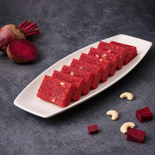 Beetroot Mysore Pak
