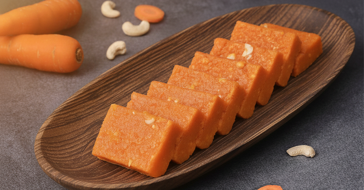 The Carrot That Dreamed of Ghee — A Tale from Shree Vaishnavi Sweets
