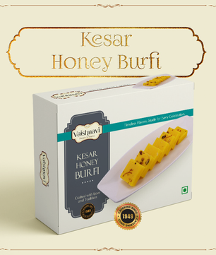 Kesar Honey Burfi