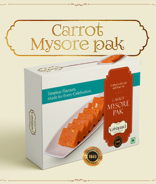 Carrot Mysore Pak