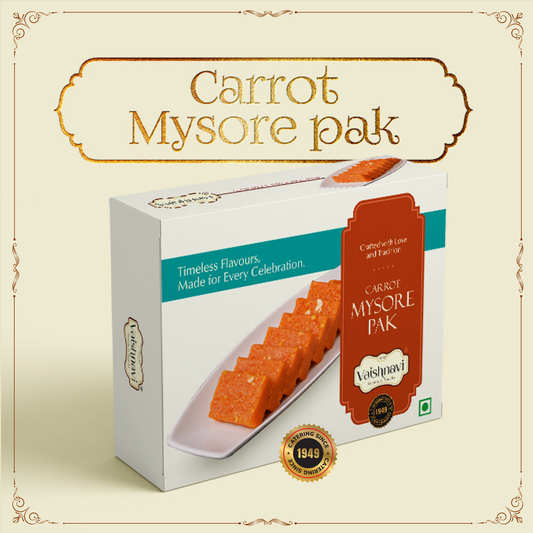 Carrot Mysore Pak