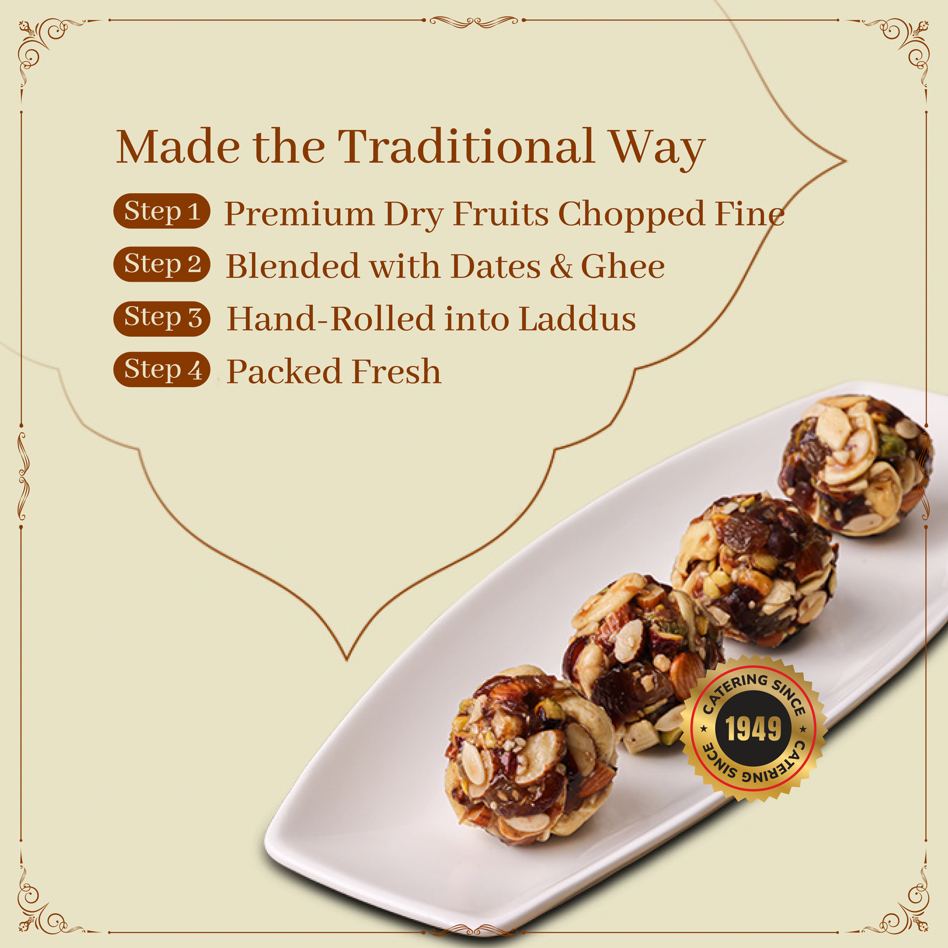 Dry Fruit Laddu