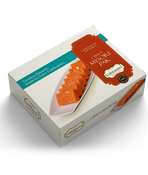 Carrot Mysore Pak