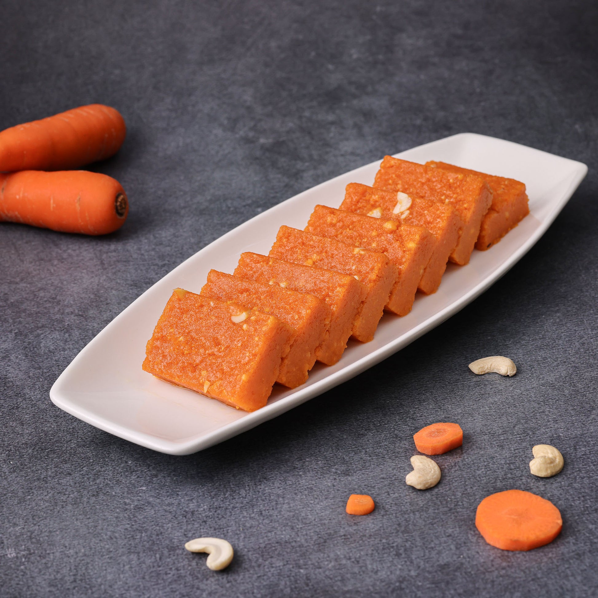 Carrot Mysore pak