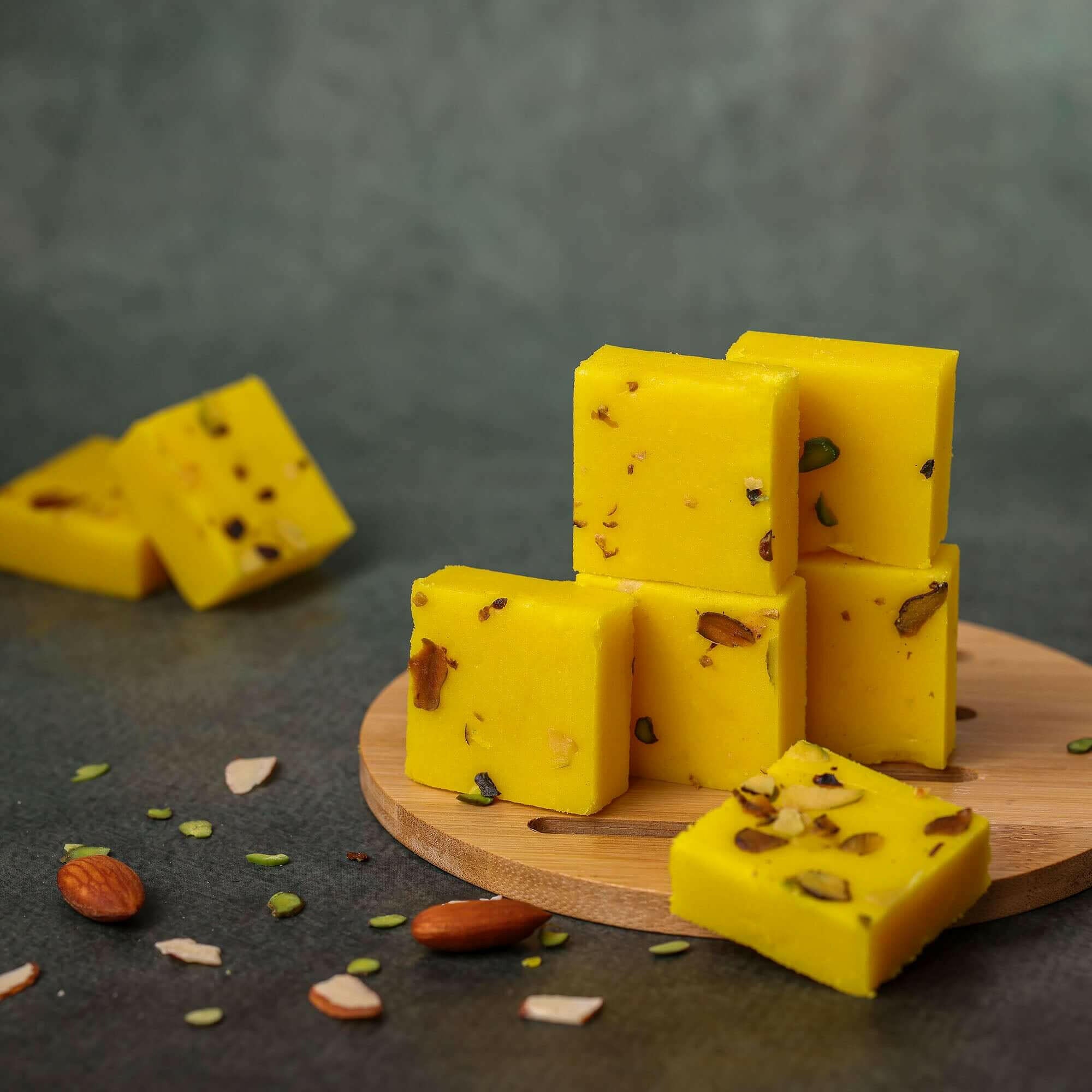 Order Kesar Honey Burfi Online - South Indian Sweets – Shree Vaishnavi ...