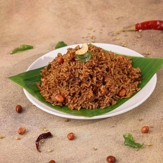 Delicious Puliyogare Paste loaded with rich Gojju flavor